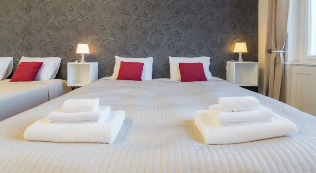 Семейные апартаменты с 3 комнатами с видом на город Vincanto Apartments Oldtown Prague1
