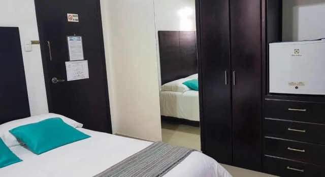 Standard Doppel Zimmer Hostal Blue Pacific