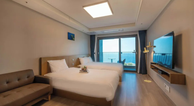 Номер Standard с балконом и с панорамным видом More than Sokcho