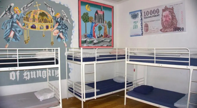 Bett im Wohnheim Vitae Hostel