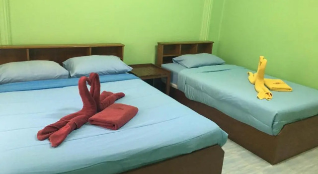 Трёхместный номер Economy Rin Beach Resort