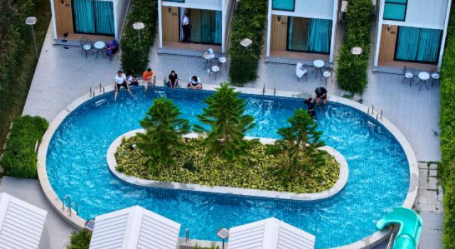 Номер Standard Дуплекс с видом на горы Khao Yai Fantasy Resort