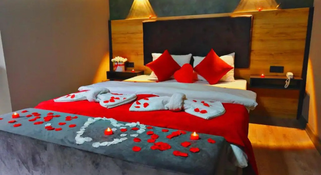 Двухместный номер Deluxe с балконом AYDER PUGARİ OTEL & River Suite
