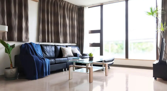 Апартаменты с 2 комнатами с балконом Condominium Hotel Mihama Upi