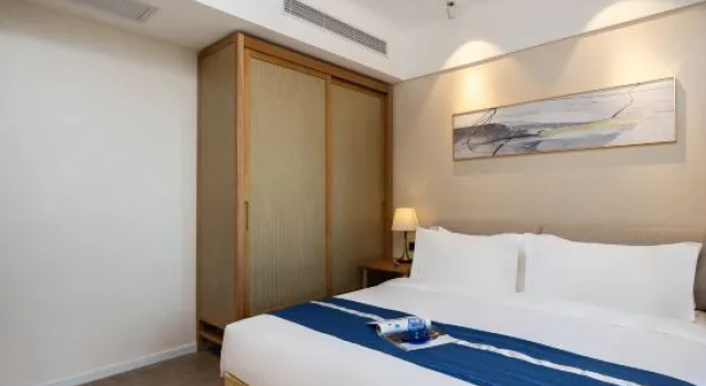 Люкс Superior Wanning Riyuewan Shangyi Seaview Surf Apartment