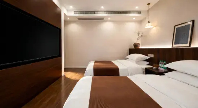 Двухместный люкс Chadong 1803 | Sunset Mountain Town · 360° Half-hill Garden · Vista Literary Guesthouse