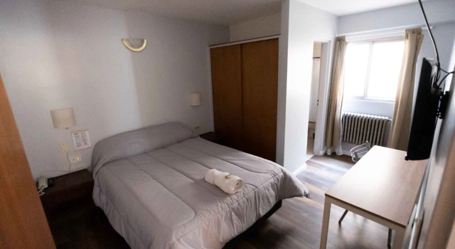 Кровать в общем номере Hotel Provincia
