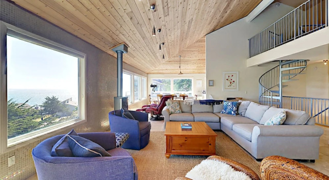 3br W/ Panoramic Ocean Views 3 Bedroom Home, Reserva ahora Casa o chalet Dillon Beach California