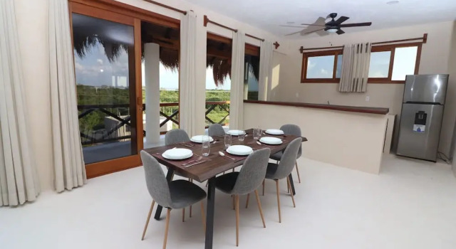 Standard cameră penthouse cu balcon Hotel Luna Roja Holbox