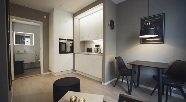 Апартаменты Superior c 1 комнатой Sky Hotel Apartments, Hospitalstorget