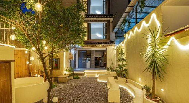 Kunmichuan Quiesce · Guanxia Kanhai Jingmi Yijing Meisu (Dali Erhai), Prenota Hotel Hotel a Dali con parcheggio, Parcheggio