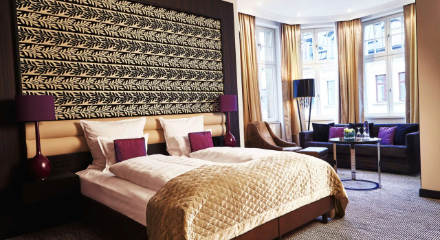 Двухместный номер Deluxe Steigenberger Icon Grandhotel Handelshof Leipzig