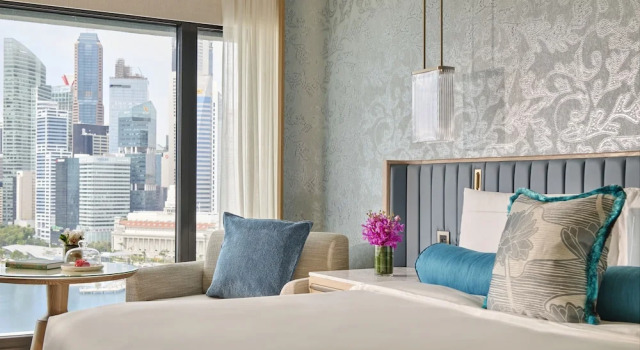 Двухместный номер Club Marina Bay Mandarin Oriental, Singapore