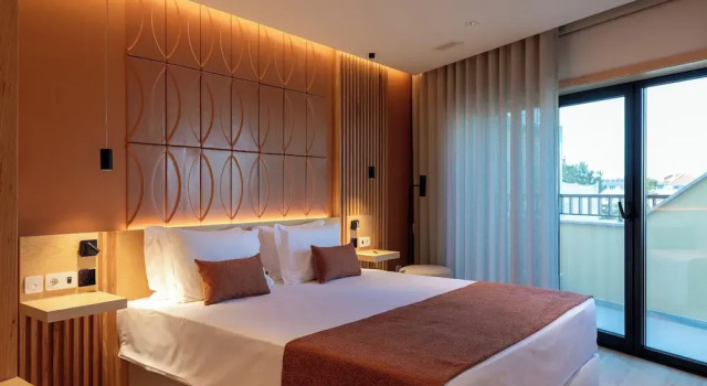 Двухместный номер Standard с балконом и с видом на канал Hotel do Alboi