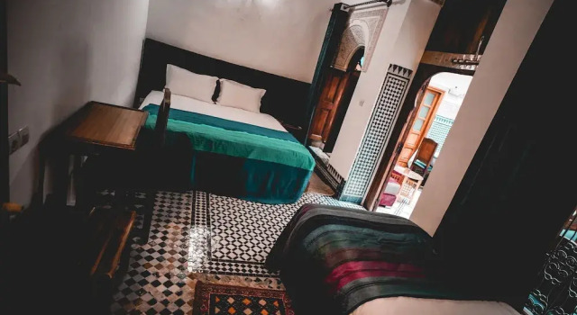 Standardowy dwuosobowy pokój Riad Rasia