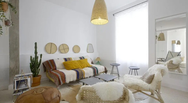 Коттедж Bohemian house with terrace and parking 5 min from the beach - Welkeys