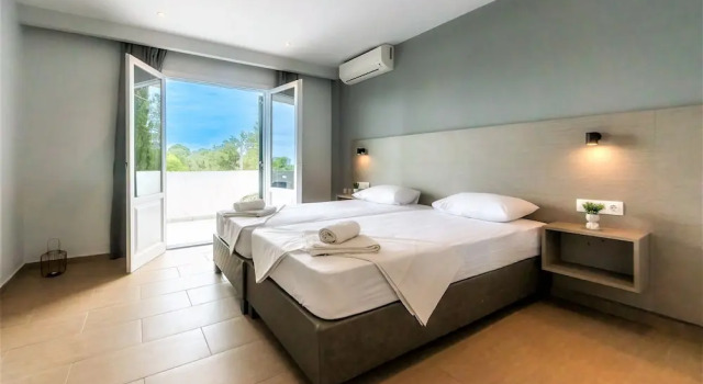 Студия с балконом Nikos Villas - Poolside Getaways in Kavos, Corfu