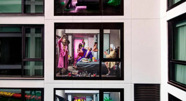 Двухместный номер Standard с видом на внутренний двор Moxy Chicago Downtown
