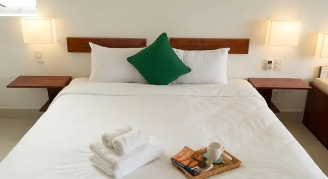 Кровать в общем номере Hoi An Green Life Hostel