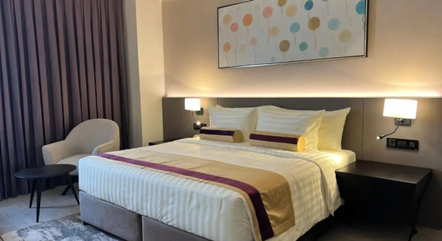 Люкс c 1 комнатой Отель Khalidia Palace Hotel Dubai