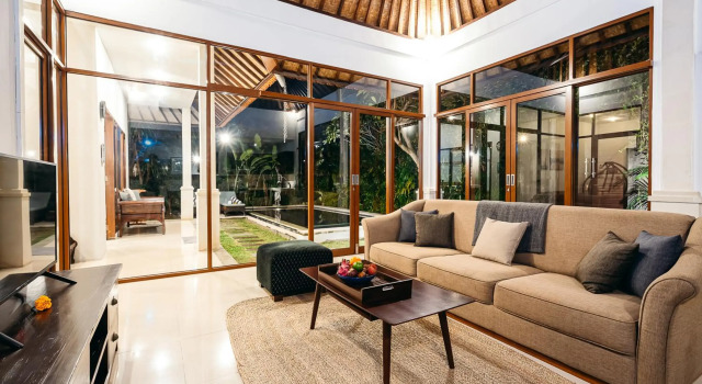 5Min WALK TO Beach - PRIVATE POOL MAHAYANA VILLA, Rezervovat Vila Chaty v Bali, Chalupa