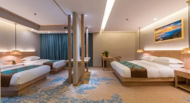 Двухместный семейный люкс Yunxianju Tea Culture Theme Hotel