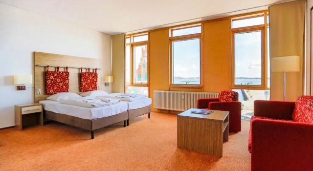 Двухместный номер Comfort с видом на море Hiddenseer Hotel
