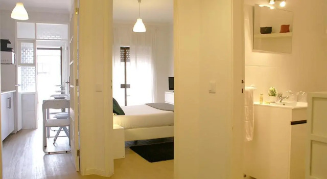 Апартаменты c 1 комнатой Nove Julho Apartment