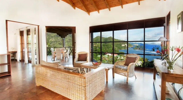 Вилла c 1 комнатой с видом на океан Villas de Jardin self-catering