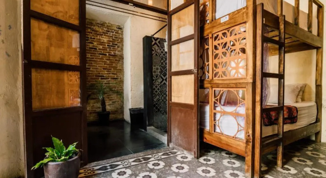 Кровать в общем номере (женский номер) Posada Vee Yuu - Hostel