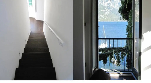 Апартаменты Дуплекс с 3 комнатами с видом на озеро Pescallo Apartments
