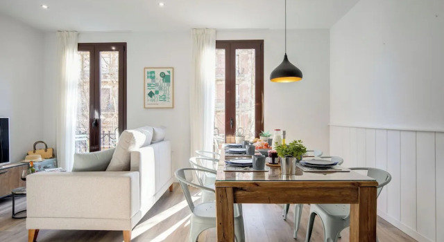Апартаменты Deluxe с 3 комнатами с видом на город LucasLand Apartments Barcelona