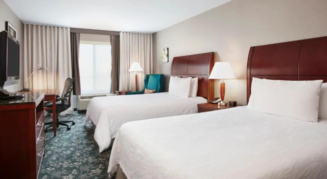 Четырёхместный номер Premium Hilton Garden Inn Schaumburg