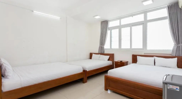 Кровать в общем номере Star Hotel