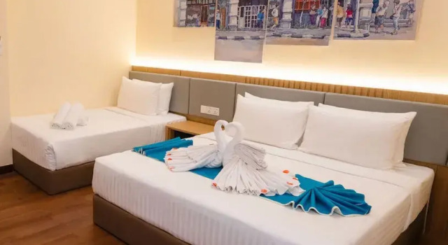 Klasický Třílůžkový pokoj Lost World Hotel