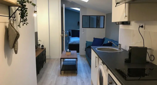 Charmant 2 pièces, atelier cosy au cœur de Dijon