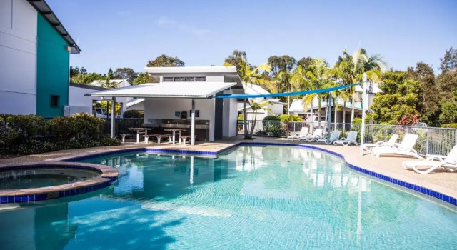 North Facing, 2 bedroom Townhouse in Tropical Resort, Prenota Resort Hotel a Queensland con parcheggio, Parcheggio