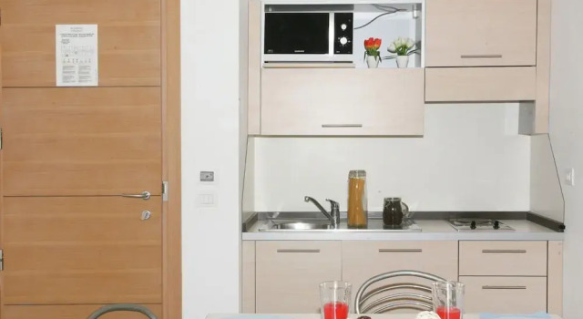 Апартаменты с балконом Residence Apartment Near the Beach