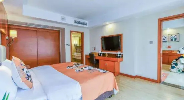 Семейный тент с 2 комнатами Chengdu Hoking Hotel