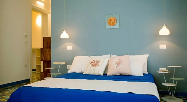 Двухместный номер Standard с балконом B&B Le Bateau Bleu