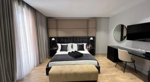Двухместный номер Deluxe с балконом Rozafa Palace Hotel