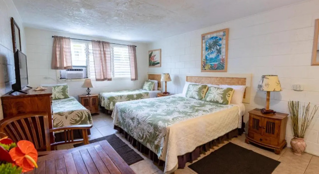 Четырёхместный номер Standard Kauai Palms Hotel