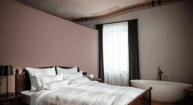 Люкс Deluxe с видом на горы Castel Maurn Dolomites