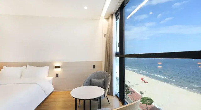Двухместный номер Standard Pohang Hound Hotel Songdo Beach