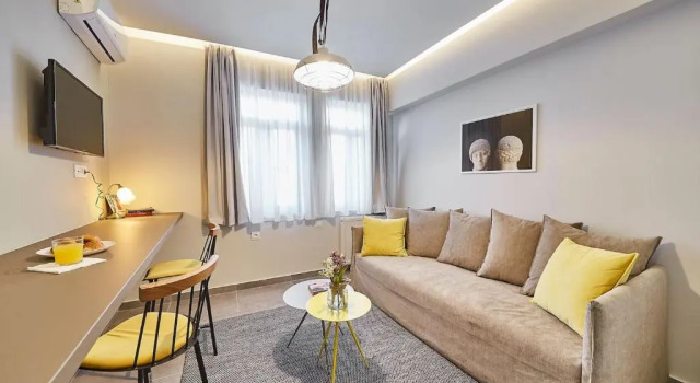 Апартаменты Live like a local in a Vintage 1bdr near Acropolis