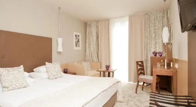Двухместный номер Deluxe с балконом Grand Hotel Sava Superior