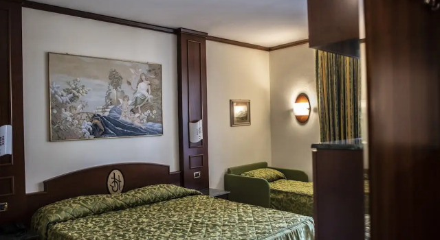 Standard Doppel Zimmer mit Gartenblick Hotel Garibaldi