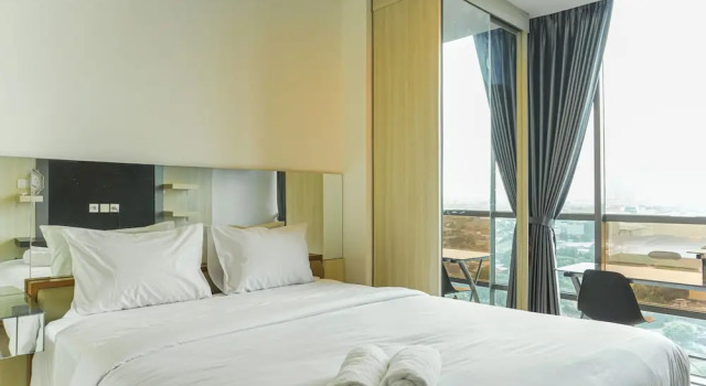Апартаменты Simply Look And Cozy 1Br Gp Plaza Apartment
