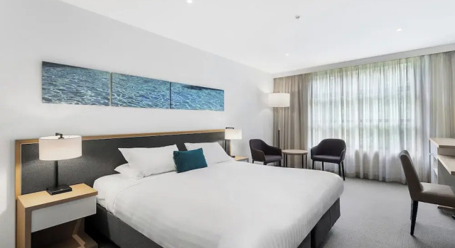 Standard Doppel Zimmer mit Balkon Quarters at Flinders Hotel