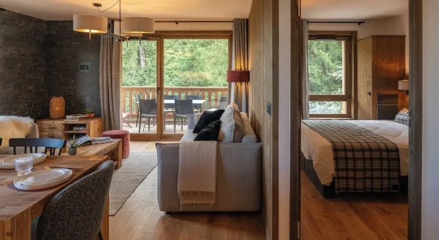 Апартаменты Comfort с 4 комнатами Résidence lEcrin dArgent by My Mountain Resort